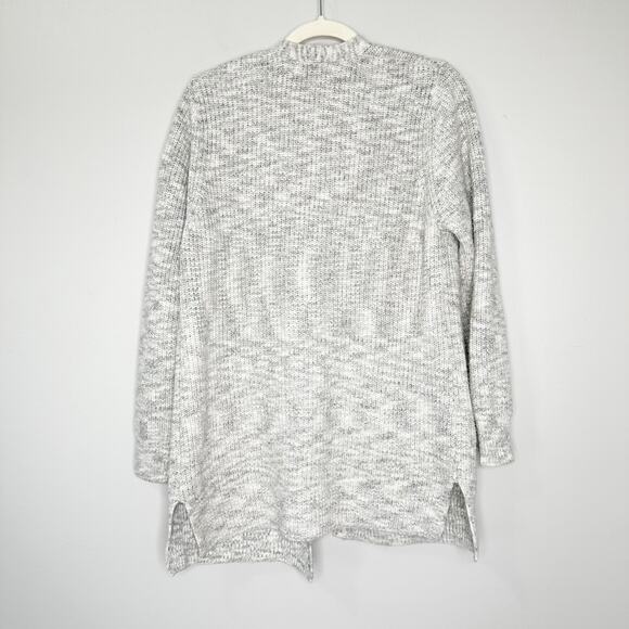 Marine Layer Womens Cabin Cardigan Oversized Chunky Knit Open Front Gray Size S - Picture 4 of 8